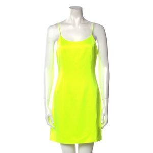 Alice & Olivia Neon Mini Dress NWT